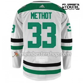 Dallas Stars MARC METHOT 33 Adidas Weiß Trikot Authentic - Kinder